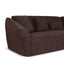 Left Open Modular Sofa - Moss Brown