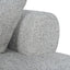 Right Chaise Corner Sofa - Noah Silver Lining