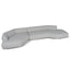 Right Chaise Corner Sofa - Noah Silver Lining