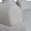 Right Chaise Corner Sofa - Noah Silver Lining