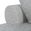 Left Chaise Corner Sofa - Noah Silver Lining