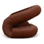 Swivel Armchair - Red Bronze