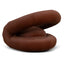 Swivel Armchair - Red Bronze