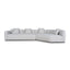 Left Arm Corner Sofa - Textured Beige