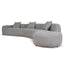 Right Chaise Modular Sofa - Mushroom Beige