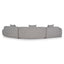 Right Chaise Modular Sofa - Mushroom Beige