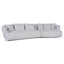 Right Chaise Sofa - Almond Beige