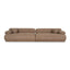 4 Seater Sofa - Almond Brown