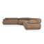 Modular Corner Sofa - Almond Brown