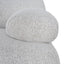Left Armless Modular Corner Sofa - Almond Beige