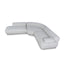 Left Armless Modular Corner Sofa - Almond Beige