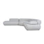 Left Armless Modular Corner Sofa - Almond Beige