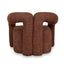 Fabric Armchair - Warm Brown