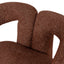 Fabric Armchair - Warm Brown