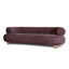 3 Seater Sofa - Plum