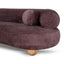 3 Seater Sofa - Plum