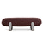 1.5m Long Bench Seat - Autumn Red