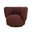 Swivel Armchair - Autumn Red