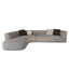 4 Seater Left Chaise Sofa - Lila Beige