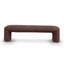 1.5m Long Ottoman Bench - Moss Brown