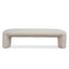 1.5m Long Ottoman Bench - Oatmeal Beige