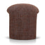 Round Ottoman - Moss Brown