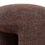 Round Ottoman - Moss Brown