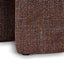 Round Ottoman - Moss Brown