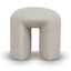 Round Ottoman - Oatmeal Beige