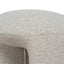 Round Ottoman - Oatmeal Beige