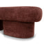 1.5m Long Ottoman Bench - Lila Burgundy