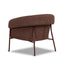 Dark Red Armchair - Verona Tawn