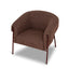 Dark Red Armchair - Verona Tawn