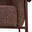 Dark Red Armchair - Verona Tawn
