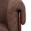 Dark Red Armchair - Verona Tawn