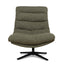 Black Lounge Chair - Verona Olive