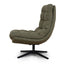 Black Lounge Chair - Verona Olive