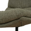 Black Lounge Chair - Verona Olive