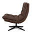 Black Lounge Chair - Amber weave