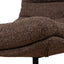 Black Lounge Chair - Amber weave