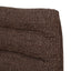 Black Lounge Chair - Amber weave
