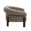 Black Armchair - Shadow Grey