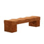 1.8m Ottoman Bench - Lila Copper