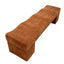 1.8m Ottoman Bench - Lila Copper