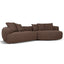 Right Chaise Sofa - Verona Cinnamon Weave