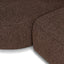 Left Chaise Sofa - Verona Cinnamon Weave