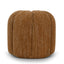 Low Ottoman - Ginger Brown