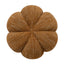 Low Ottoman - Ginger Brown