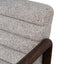 Fabric Lounge Chair - Multi Tone Neutral