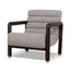 Fabric Lounge Chair - Multi Tone Neutral